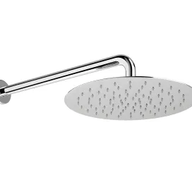 Wall flat round rain shower head 300 mm by laufen